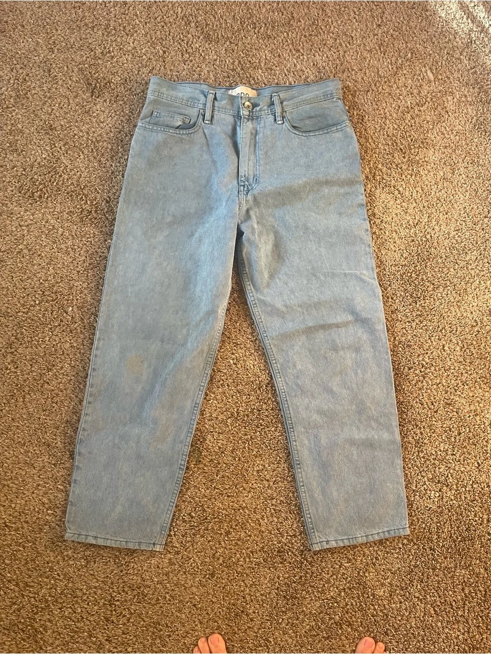 Men’s BDG Chalky Blue Bow Fit Jeans | size 31/32